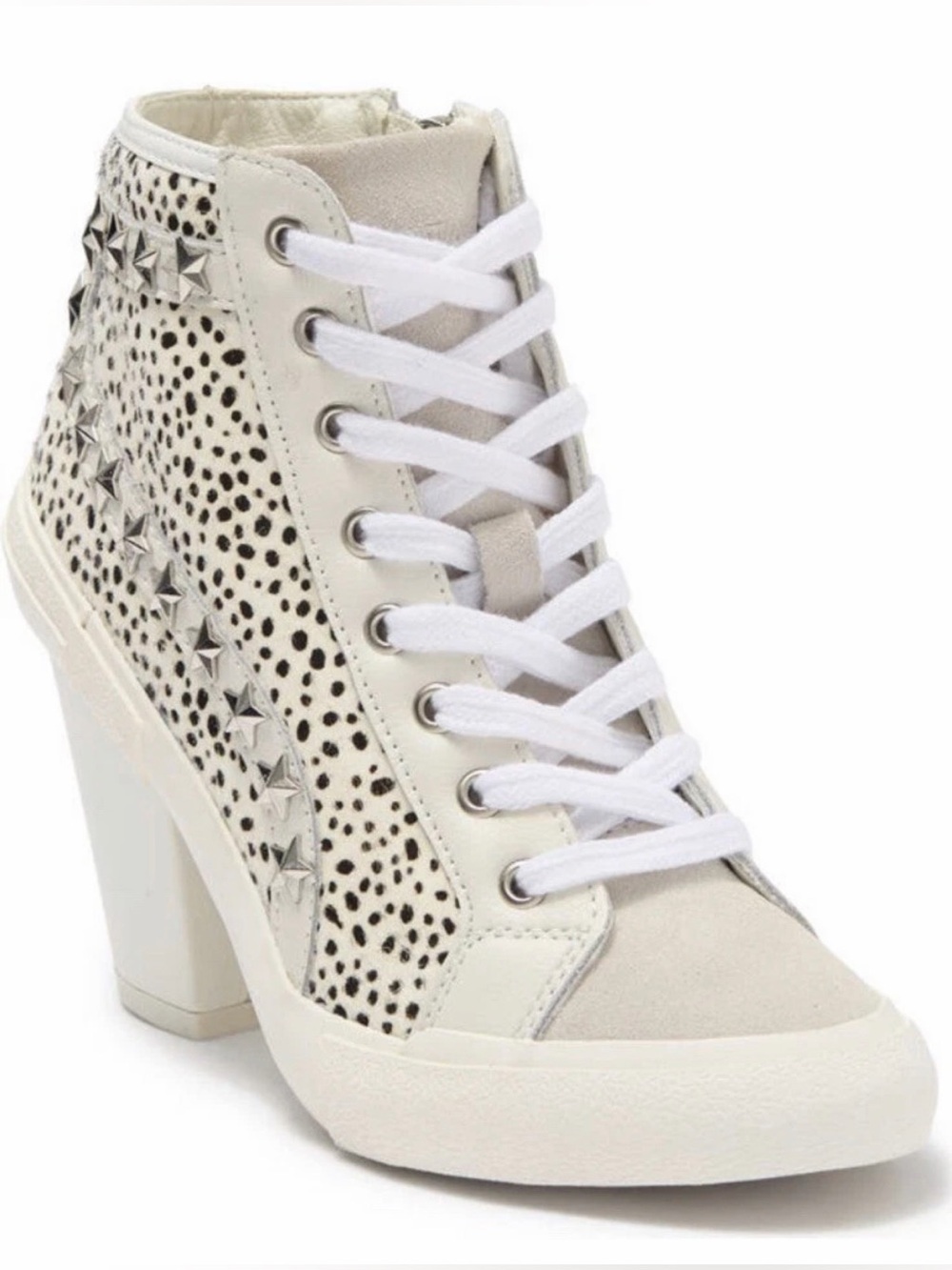 vintage havana studded snakeskin embossed leather bootie size 7.5 NEW